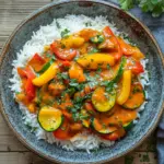 Paprika-Zucchini-Rahm-H&auml;hnchen