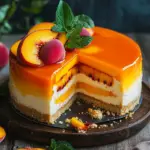 Pfirsich Maracuja Torte ohne Backen