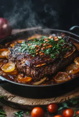 Räuberbraten Rezept, schmort im Ofen einfach vor sich hin!