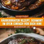 Räuberbraten Rezept, schmort im Ofen einfach vor sich hin! 16 Pinterest Hidden Image
