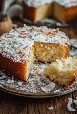 Saftiger Kokosnusskuchen