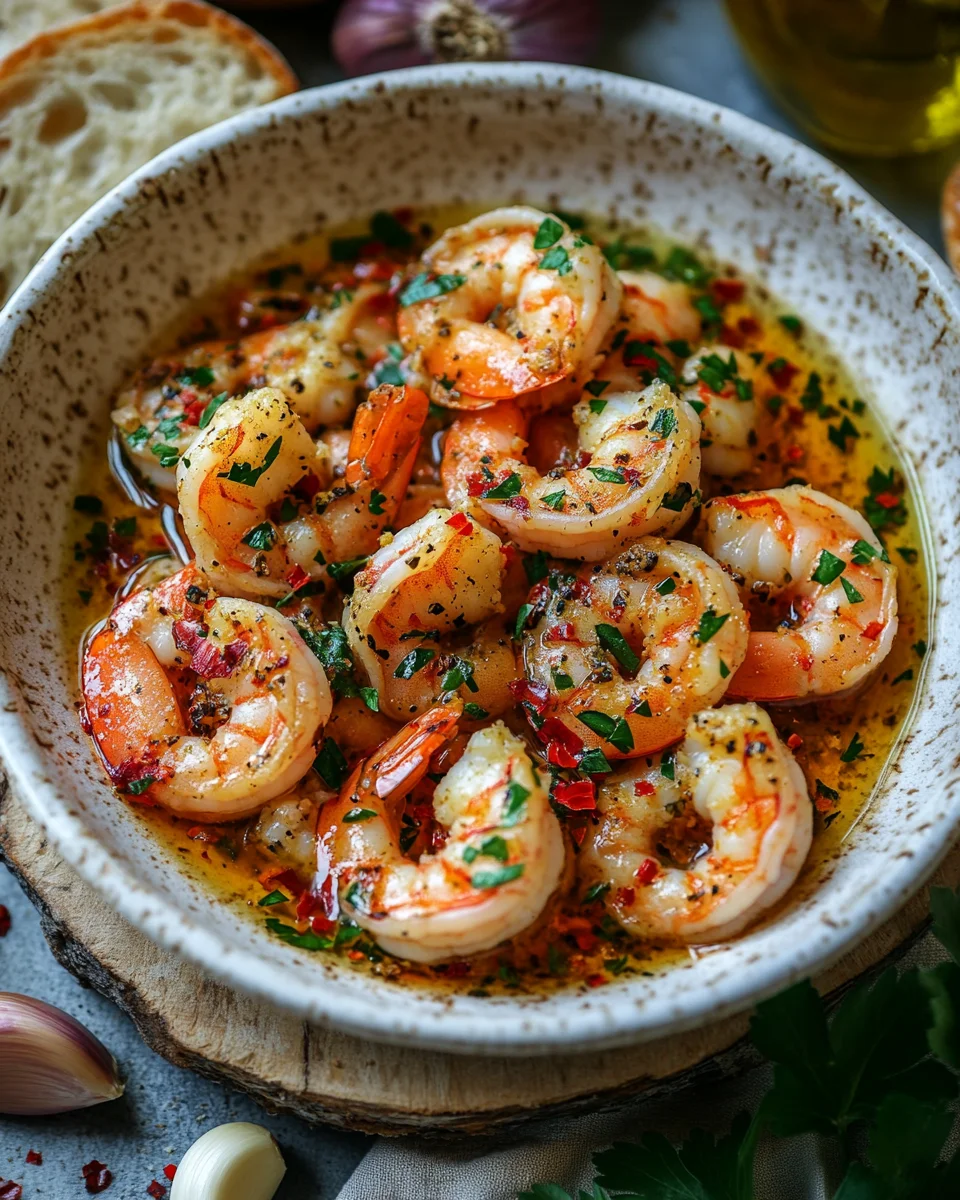 Spanische Knoblauch-Garnelen