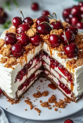 Spekulatius Kirsch Sahnetorte 19 Spekulatius Kirsch Sahnetorte