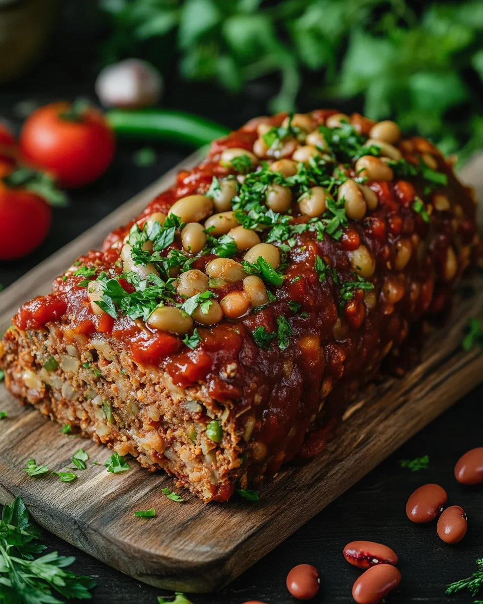 Veganer Braten mit Bohnen 18 Veganer