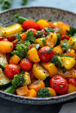 Vegetarische Gemüsepfanne