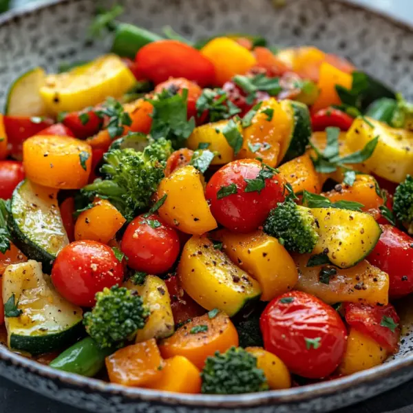 Vegetarische Gemüsepfanne