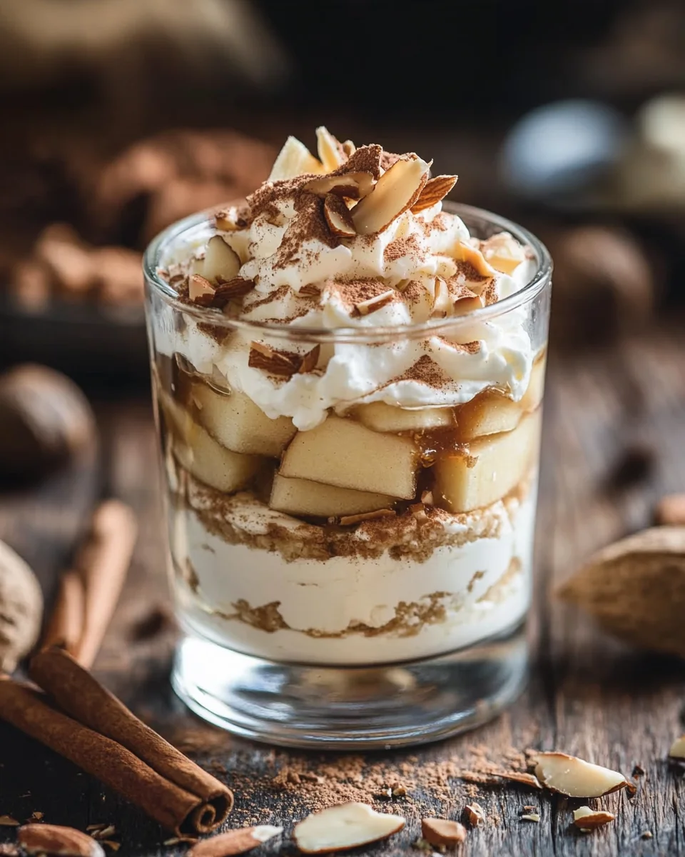 Würziges Bratapfel-Tiramisu